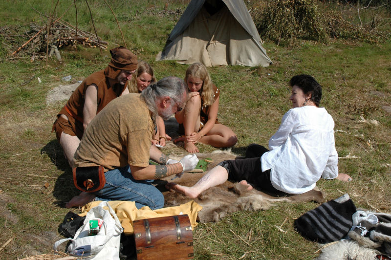 Stenalder tatovering