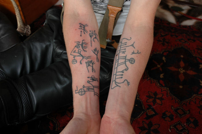 Karsten's arms